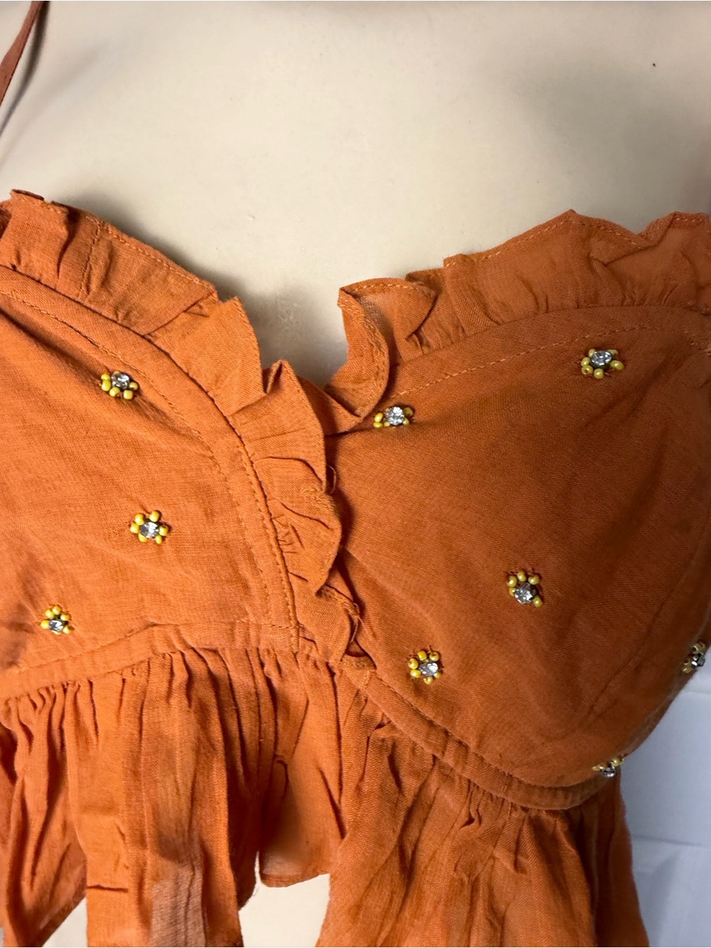 Free People On A Star Crop Cami small - Picture 7 of 8
